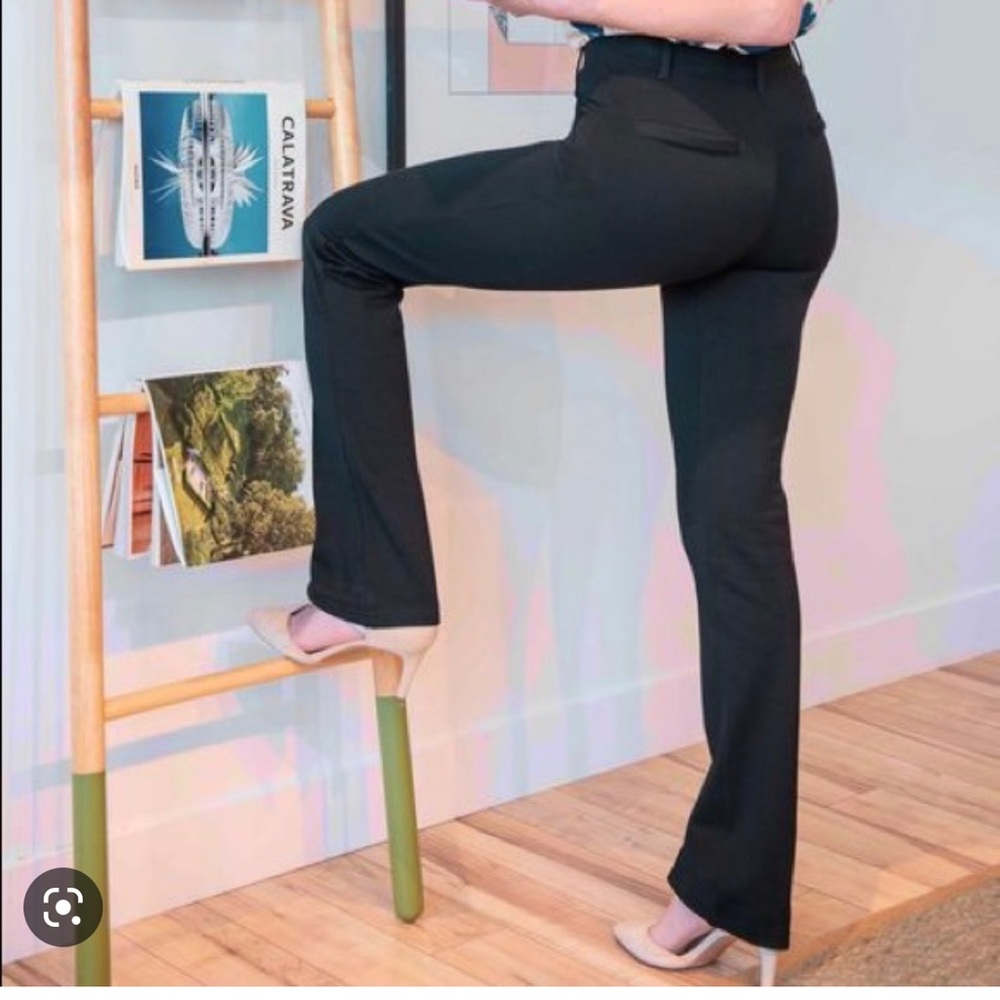 🌟 TWO pair!! 🌟Betabrand Navy & Black yoga dress pants